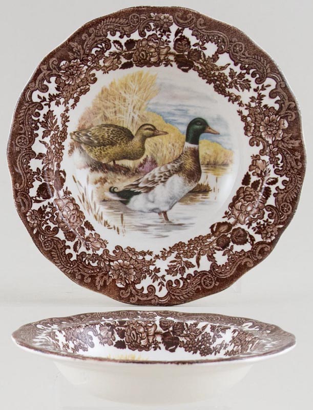 Cereal or Dessert Bowl with rim c1970